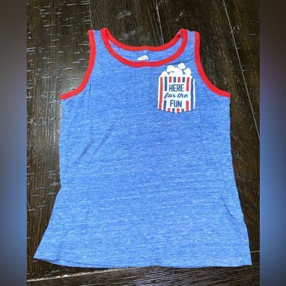 4t popcorn here for the fun tank top - Picture 1 of 2